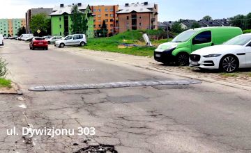 Remont ul. Dywizjonu 303 zgodnie z planem